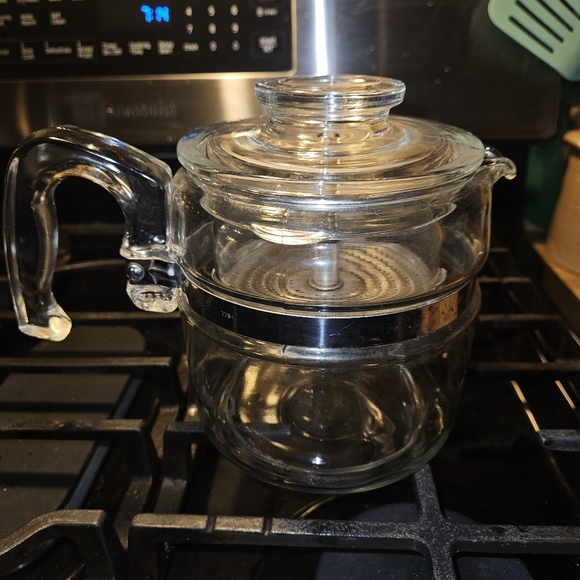 Vintage glass.percalator